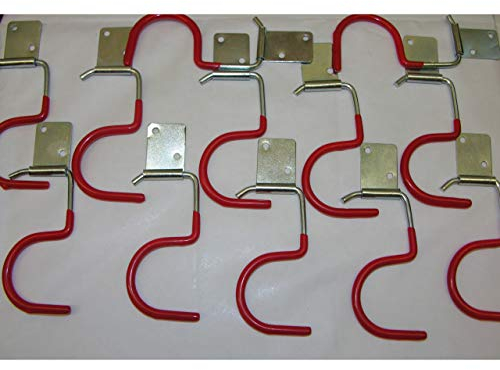 15x Gerätehalter Haken Werkzeughalter Gartengerätehalter Besenhalter Stielhalter