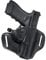 Bianchi 82 Gürtelholster, Leder/schwarz, rechts, für Gl. 19/23/36/45/46/48, 45 mm BL