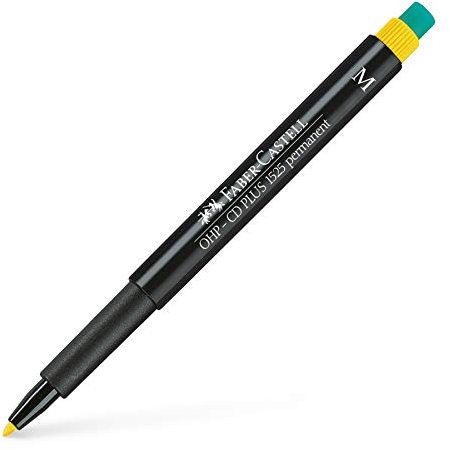 Faber-Castell 152507 - Marker Multimark M, permanent, gelb