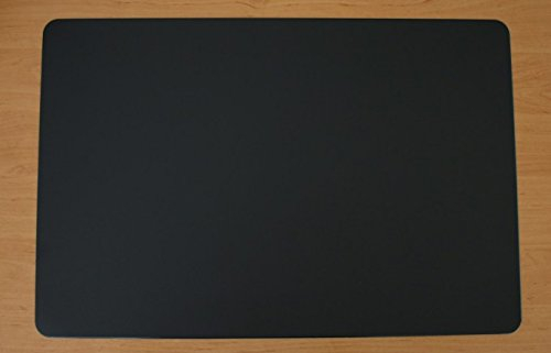 Schreibtischunterlage schwarz groß 40 x 60 cm abwischbar