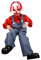 Party Discount NEU Deko-Figur Horrorclown, ca. 38 cm