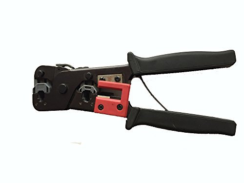ls-86 Modular Werkzeug – RJ45/RJ11/RJ12-Crimper – Cutter/Stripper CAT5, CAT6 und Telefon Kabel und beendet Kabel mit Modular