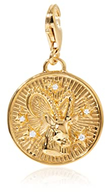 Thomas Sabo Damen Charm-Anhänger Sternzeichen Steinbock Charm Club 925 Sterling Silber 1661-414-39