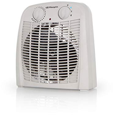 Orbegozo FH 7000 – Calefactor baño con 2 niveles de calor y modo ventilador de aire frío. 2000 W de potencia