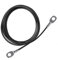 LFJ Cable de Acero para Fitness, Cuerda Gimnasio Alambre Resistente Poleas para Cables Máquina Accesorios Gym en Casa Equipo de Levantamiento de Pesas (2,5m)