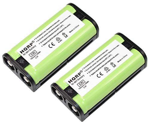 HQRP 2-Pack Battery Compatible with Sony BP-HP550-11 MDR-RF925 MDR-RF925R MDR-RF925RK MDR-RF970 MDR-RF970RK MDR-RF811 MDR-RF811RK Wireless Stereo Headphone System