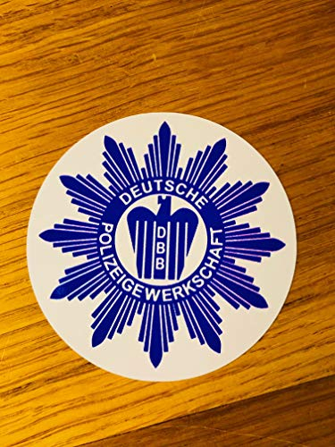 Polizei DPolG GdP Aufkleber Sticker Verkehrskontrolle Polizeigewerkschaft Mi463