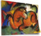 Printistico Poster Franz Marc - Roter Stier (1912) Kunstdruck ohne Rahmen, Wandbild - A4, A3, A2, A1, A0, XXL - Wohnzimmer, Schlafzimmer, Küche, Deko