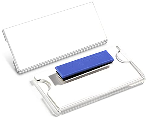 Amfrpar 2 piezas Placas de Identificación con Imán de 3 Puntos Magneticos Placas Identificativas Nombres Placa Identificacion Magnéticas Adhesivas para Oficina,Ropa, Camisas, Uniforme (75 x 40 mm)