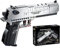 Technik Gewehr Bausteine Bausatz, 360 Teile Desert Eagle Pistole Modell mit Schussfunktion, MOC Klemmbausteine Militärische Waffen Bauset Modell Kompatibel mit Großen Marken