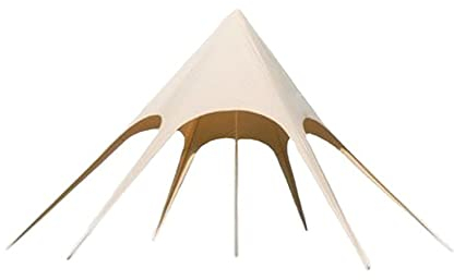 HADWAO Baldachin Outdoor-Zelt, UV-beständig, sechseckig, Lotusform, Sonnenschutz, tragbar, faltbar, wasserdicht, Sonnenschutz für Camping, Picknick, Grillen