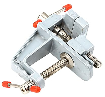 ibasenice Woodworking Table Vise Clamp Mini Bench Vise for Guitar Accessories for Crafts