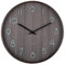 Karlsson Wanduhr Pure Medium - Braun - Ø40cm - Rund - Holz - Wanduhr Modern Wohnzimmer - Wanduhren