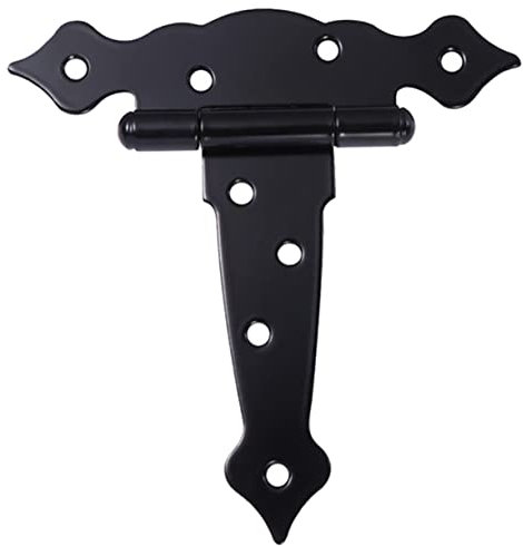 Gadpiparty Torscharniere T-scharnier 5 Zoll Aus Rostfreiem Stahl Schwerlast Scheunentorscharniere Für Gartentore Und Holzzäune Geräuschlos Flexibel Mit Montageschrauben Für Innen Und Außentüren