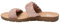 Corkys Footwear Iced Tea Damen Schlupfsandalen, Blush Crystals, 42 EU