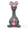 JIANGCHA Squeaky Toy Latex Dog Toy Standing Mouse Chew Toy for Dogs Pets