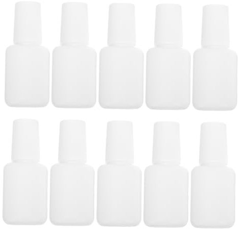 Ipetboom Top Coat Bottle Set Pcs Ml Empty Nail Polish Bottles for Travel Cuticle Oil Storage