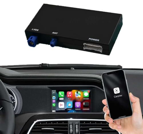 AUTOTOP Wireless CarPlay Fit for Apple CarPlay & Android Auto Carplay Adapter Retrofit for Mercedes Benz C E ML Class with NTG 5.0 System-Bluetooth, Mirror Link, Camera & DVR Input