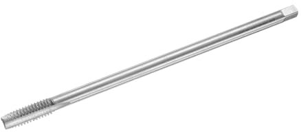 sourcing map Thread Milling Taps, 5/16-18 UNC High Speed Steel (HSS) 3 Straight Flutes Machine Screw Thread Threading Tap, 6 Length (Extra Long)