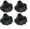 FACULX 4Pcs Camping Chair Leg Protectors, Chair Leg Covers, Non-Slip Foot Pads, Wear-Resistant Anti-Sinking Covers For Outdoor Folding Chairs(16mm)