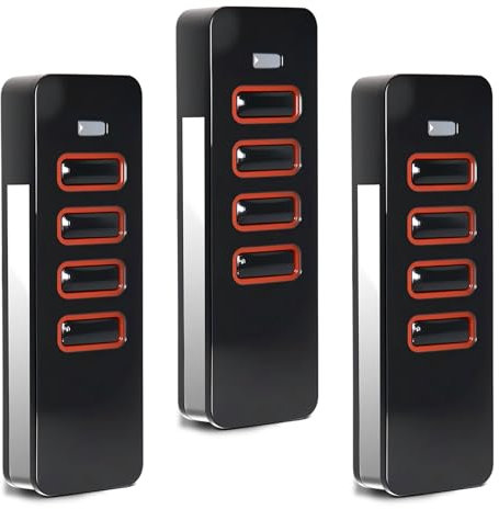 Mando a distancia de 868 MHz, Portal für Sommer 4018 Pearl, Mando a distancia de Garage für Sommer 4018V000,4 Canales Handsender für Sommer(3pcs)