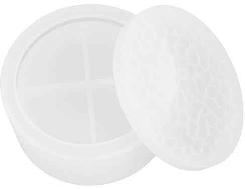 Gadpiparty Silikonform für DIY Schmuck Aufbewahrungsbox Gießform Flexible Epoxidharz Box Form mit Glattem Innenraum Wiederverwendbar für Kreative Bastelprojekte und Dekorationen