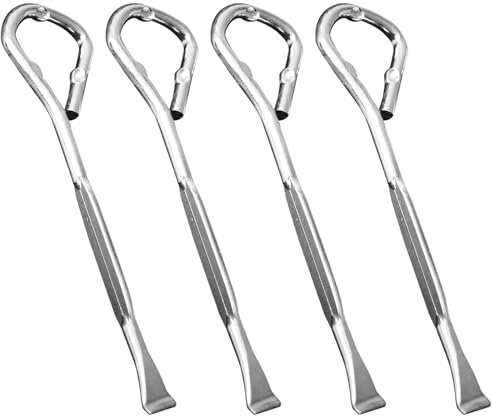 4PCS Paint Tin Opener Tool,Metal Paint Can and Bottle Opener Tool, Multi Purpose Steel Beer Jar Tin Manual Opening Tool