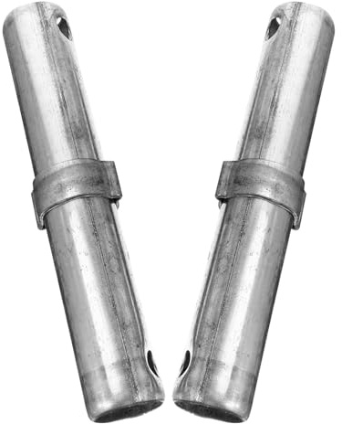 WESIEVYA Scaffolding Coupling Pin Hinge Galvanized Rust Resistant 2pcs, Scaffold Supplies Part with High Loading Capacity for Scaffolding Tube, Indoor and Outdoor Use