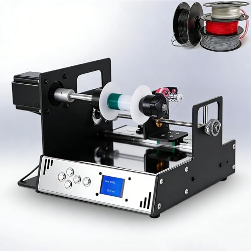 HaiZethonic Automatic Coil Winding Machine,Cnc Automatic Wire Winder,With 0.01mm Precision,120-900 Rpm Adjustable Speed,2.3nm Torque,For Transformer/Choke/Tube Amp Coils