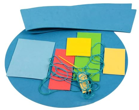 HYLQGMI Bastelset für Kinderhüte Zum Selbermachen für DIY Projekte Und Aktivitäten, Blau