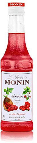 MONIN Sirop de Framboise pour Cocktail, Limonade et Soda - Arômes Naturels - 25cl