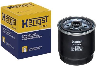 HENGST - Kraftstofffilter H211WK - Hochwertiger Kraftstoff-Anschraubfilter für KFZ - Entfernt Staub und Schmutz aus Otto- oder Dieselmotoren - Schützt das Einspritzsystem