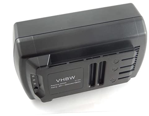 vhbw Akku kompatibel mit Güde Akku-Kettensäge 300/36 Li-Ion (95680) Elektrowerkzeug (3000 mAh, Li-Ion, 36 V)