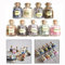 Itian Mini Botellas de Piedras Preciosas, Cristal Natural Cuarzo Chakra Reiki, Botellas de Deseo, 9 Mezcla de Piedra, Ágata Roja, Amatista, Ojo de Tigre, Cristal de Roca para Hacer Joyas