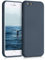 kwmobile Case Compatible with Apple iPhone 6 / 6S Case - Slim Protective TPU Silicone Phone Cover - Dark Slate