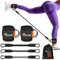HPYGN Knöchel Widerstand Bänder, Knöchel Bänder zum Workout mit Manschetten, Widerstandsbänder für Bein Butt Training Trainingsgeräte für Kickbacks Hüft Gluteus Training Übungen