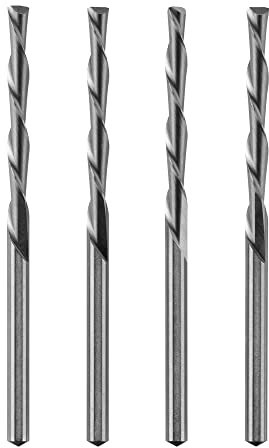 RYOBI - Juego de 4 brocas para madera y plástico 3,2 mm 1/8 '' - RAR404-4