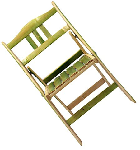 Yardwe Klappstuhl Aus Bambus Esszimmerstuhl Aus Holz Zusammenklappbarer Schlingenstuhl Klappstuhl Aus Holz Outdoor-Stuhl Holz Im Freien Kinderständer Stuhlhussen Blockhaus Reisen Einfach