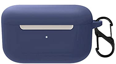Portable Silic Case Bluetooth Wireless Earph Charging Box, Compatible for Echo Buds (2Nd Gen), Sweat Proof, Scratch Resistant, and Washable(Blue)