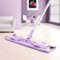 HASMI Fregona Mopa de Microfibra Sistema Reutilizable, Ajustable, Ligero, Hace la Limpieza de Sus Pisos un Broche de presión, Flat Mop Mopa
