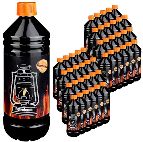 Petroleum für Petroleumheizung Petroleumofen Petroleumlampe Petroleumlampen 1-48 Liter Kamin Heizung Kerosin Reiniger Lampe Lampen Petrolium Auswahl Flameup, Anzahl:48 L