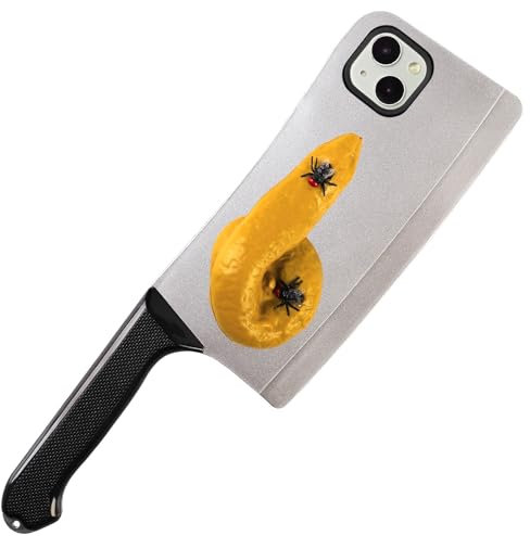 TRADAY 3D Knife Phone Case for iPhone 13 Funny Ugly Phone Case