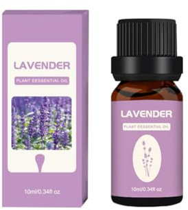 Ätherische Öle Lavendel 10 ml, Ätherische Öle für Diffuser Aromatherapie,Duftöle für Diffusor,Ätherisches Lavendelöl Duftöl Vanille Öl für Haut Körper Haarpflege, Kerze,Seife,DIY,Massage Aroma