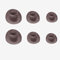 Ear Tips For JBL LIVE PRO2/ for Free2, Replacement Silicone Earbud Tips, S M L Sizes, 3 Pairs (Rose Gold)