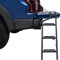 DBCFL Auto Hecktür Leiter Klettern für Ford Ranger 2007-2022 2023 2024, Pickup Offroad Alloy Auto-Heckklappenleiter Modifikation Zubehör