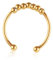 PENCHUAN Anxiety Silber 925 Stress Ring Damen Fidget Damen Gold Verstellbarer Anti Stress Ring, Wasserfester Anxiety Schmuck & Angst-ring für Beruhigung und Stil, Geschenk für Frauen