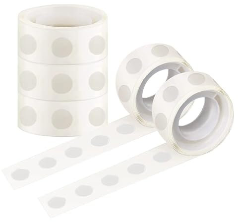 Glue Dots For Balloons 500pc Balloon Glue Dots Double Sided Balloon Sticky Dot Tape Adhesive Dots Sticker Glue Points For DIY Crafting Party Decoration.