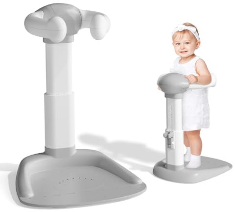 COOSEYA Soporte de Bañera para Bebé, Torre de Bañera Ajustable para Bebé que se Pone de Pie, Asiento de Bañera para Bebé desde hasta Niño Pequeño (8-36 Meses) para Bañarse y Cambiar Pañales