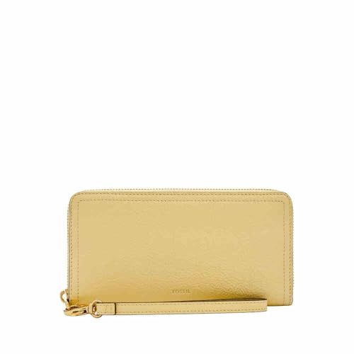 Fossil Logan Leder oder Nylon Handtasche für Damen Helle Creme 19.68 cm L x 1.91 cm W x 10.16 cm H