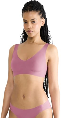 Sloggi Damen BH Zero Feel 2.0 Bralette/ohne Bügel/mit Polsterung/Pull-On